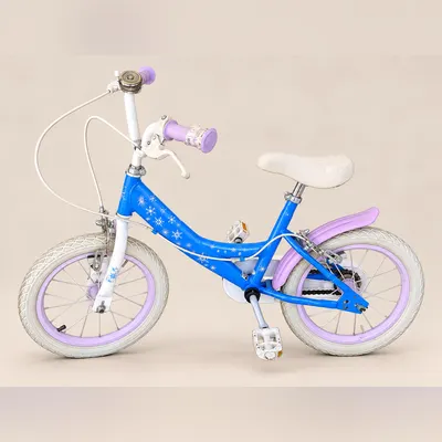 Bici blu e lilla