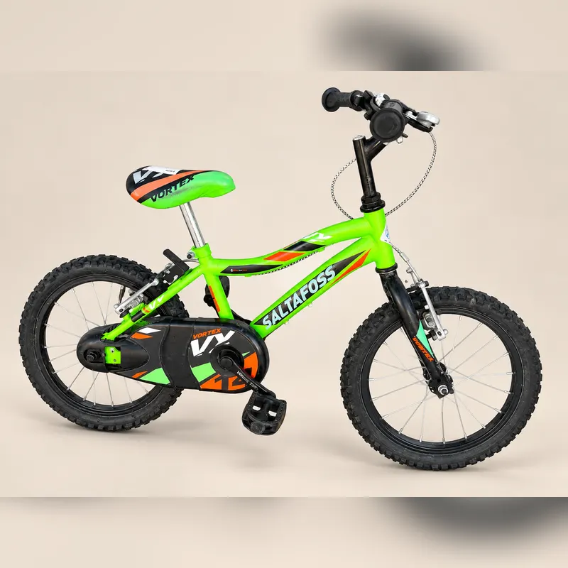 Bici verde e arancio