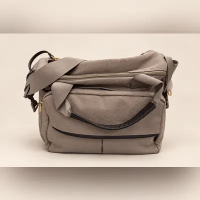 Borsa grande color tortora