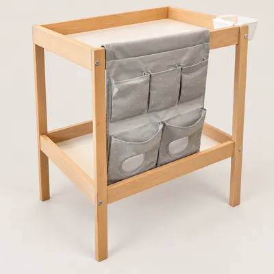 Fasciatoio in legno con tasche