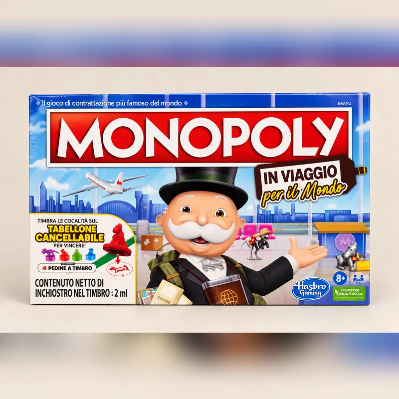 Gioco da tavolo a tema viaggi