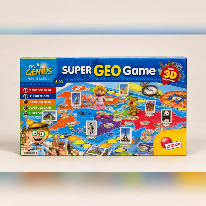 Gioco da tavolo di geografia