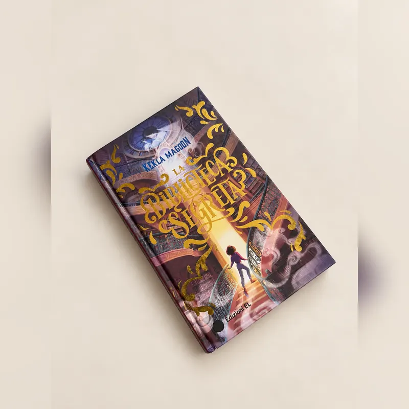 Romanzo fantasy con copertina rigida
